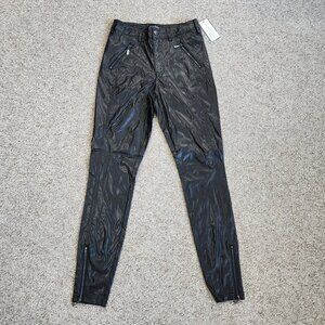 NWT Guess Faux-Leather Pants Size 6